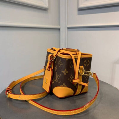 Replica Louis Vuitton Monogram Canvas Mini Bucket Bag M57099